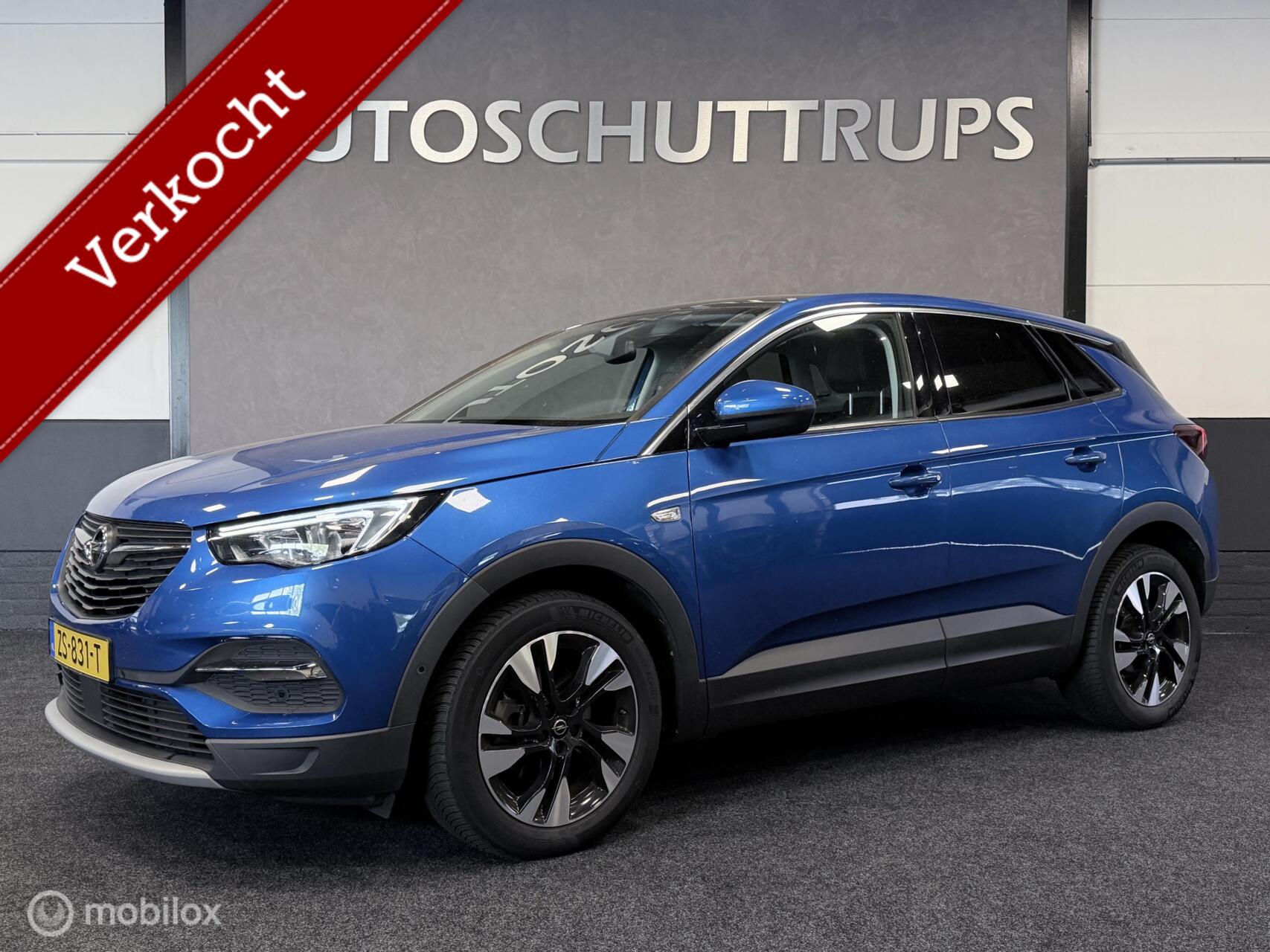 Opel Grandland X 1.2 Turbo Business Executive AUTOMAAT / PANO / CARPLAY / CLIMATE / CRUISE / NAP 2019 - voorkant