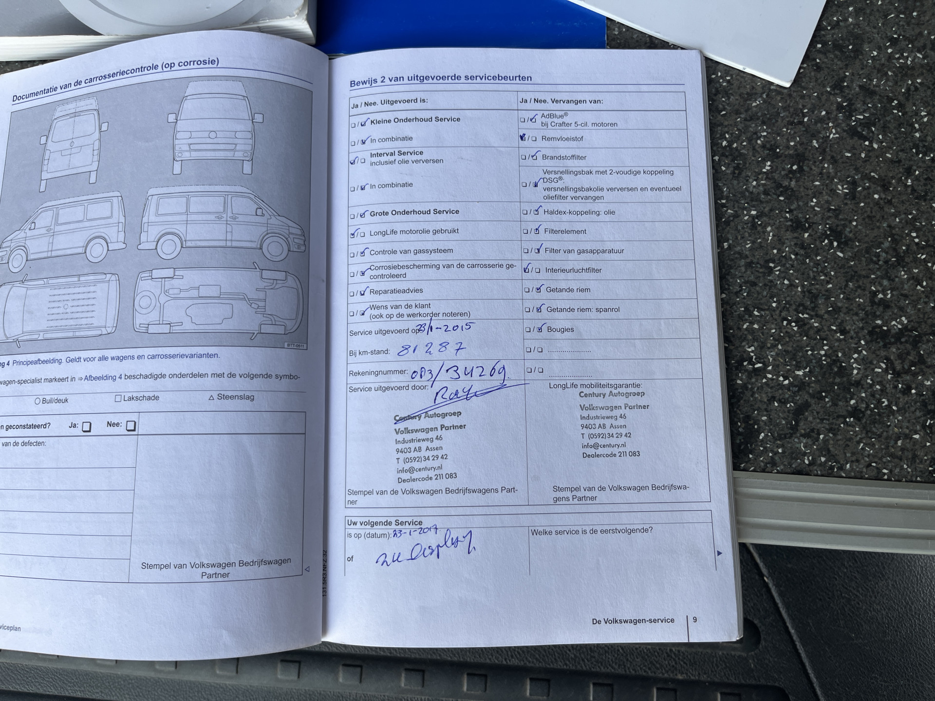 Foto van Volkswagen Transporter