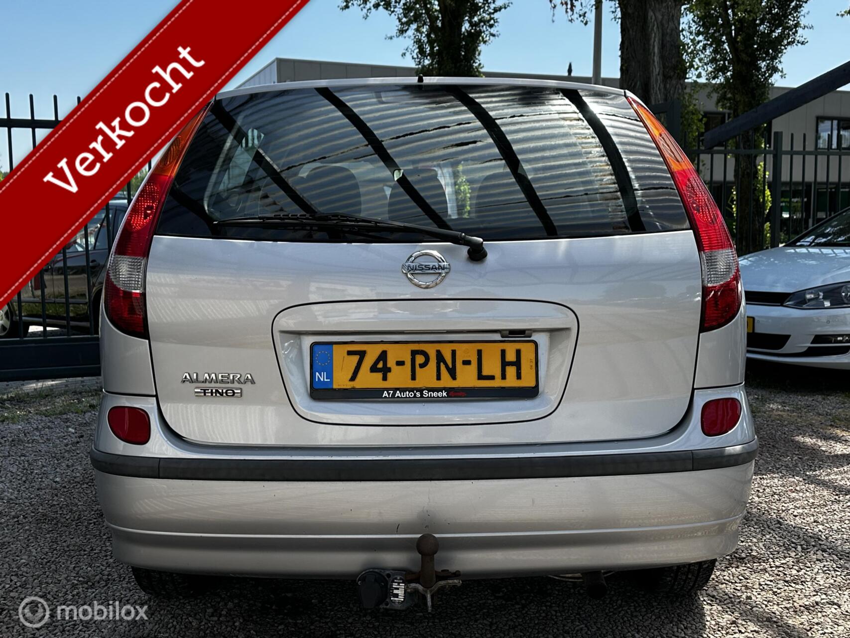 Foto van Nissan Nissan Almera Tino