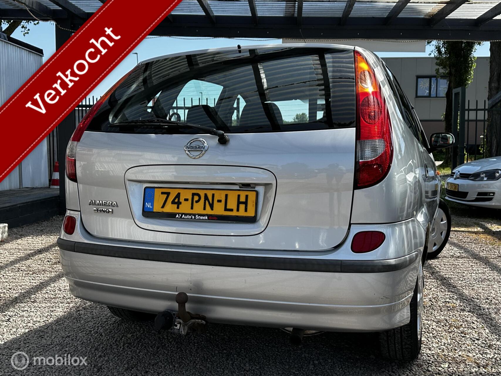 Foto van Nissan Nissan Almera Tino