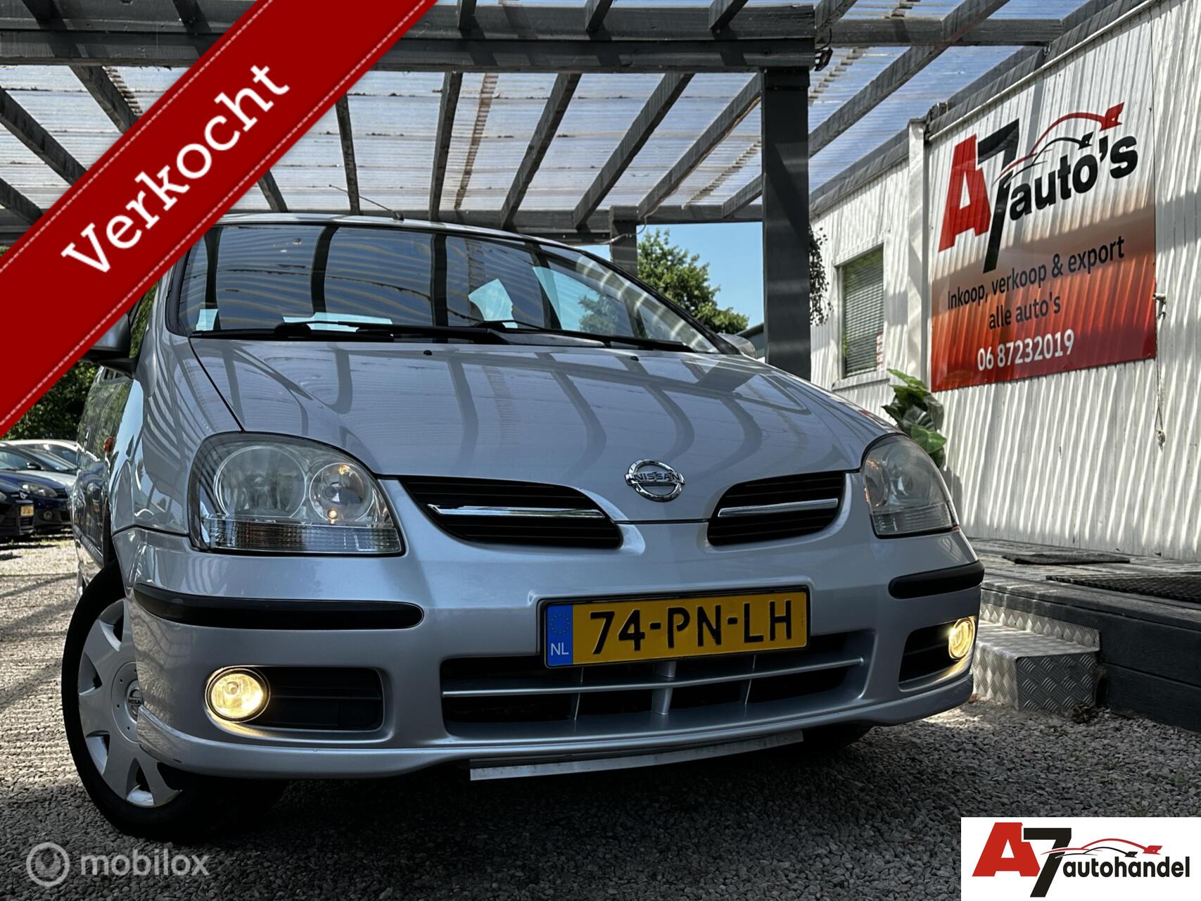Nissan Nissan Almera Tino 1.8 Acenta Nieuwe APK//Airco 2004 - voorkant