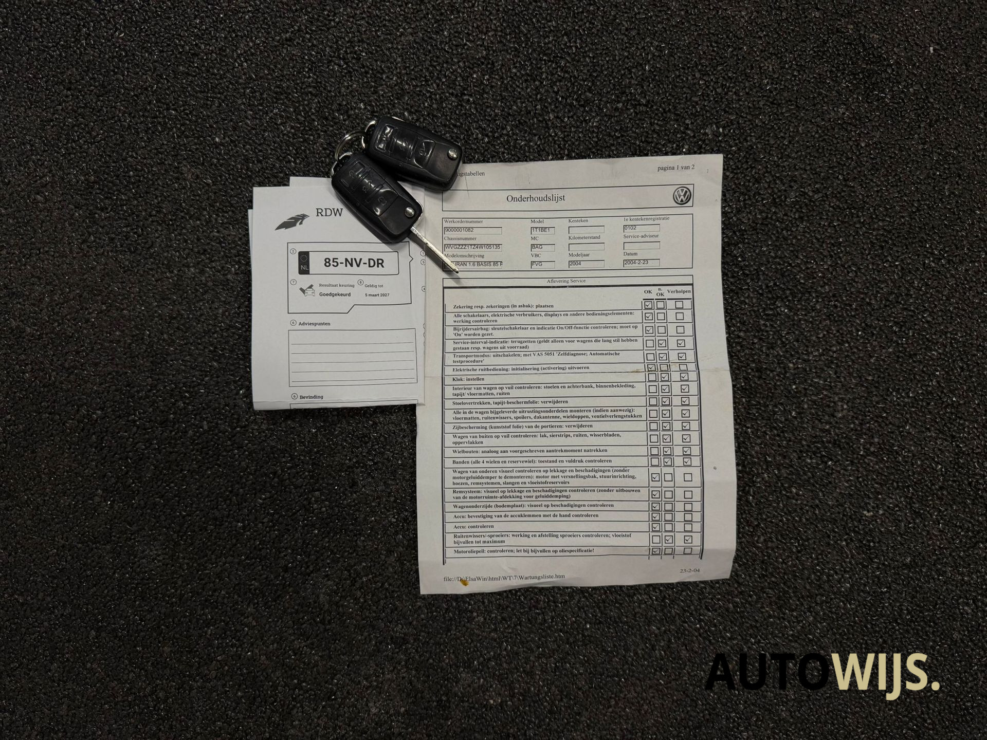 Foto van Volkswagen Touran