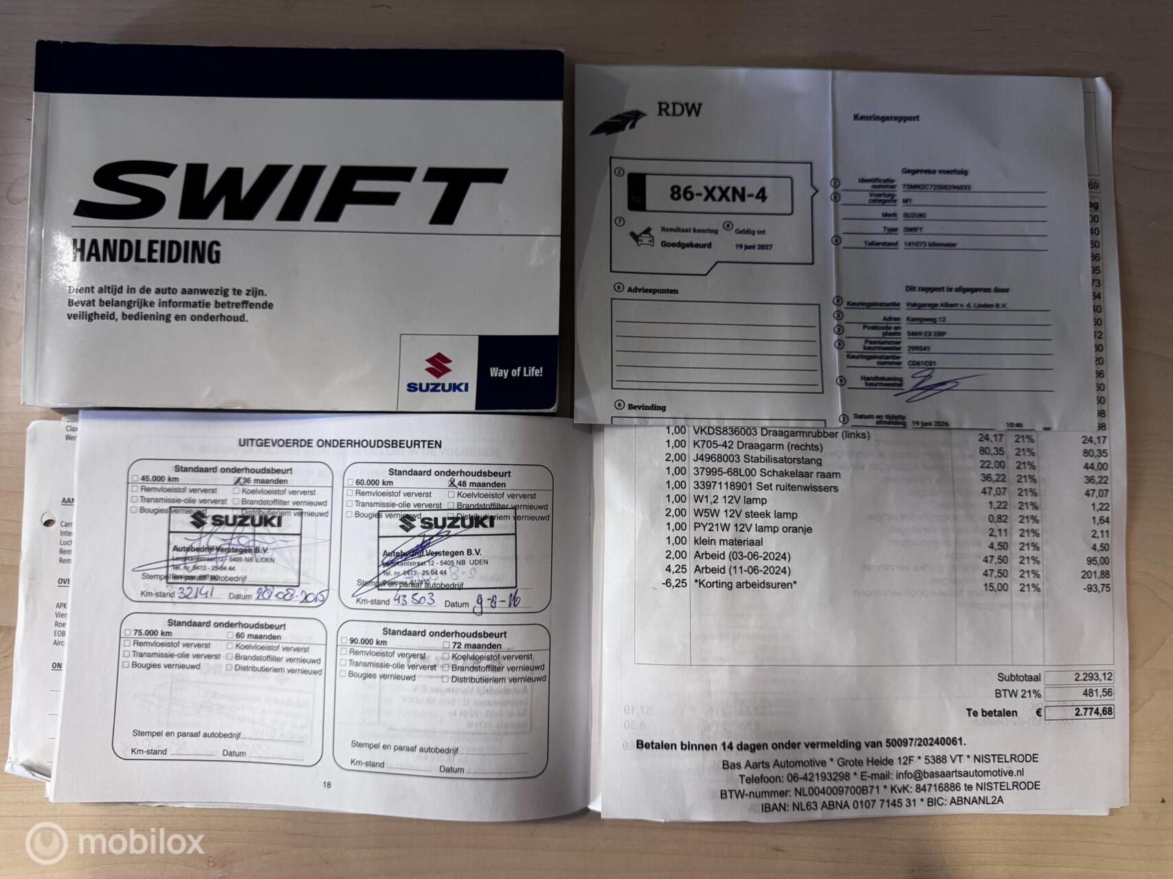 Foto van Suzuki Swift