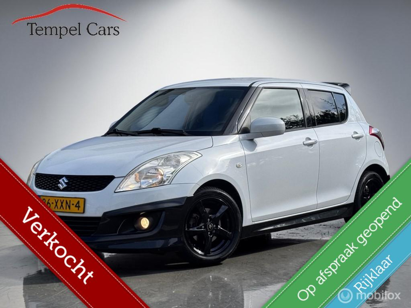 Suzuki Swift 1.2 Exclusive|Sportline|Clima|Cruise|Automaat 2012 - voorkant