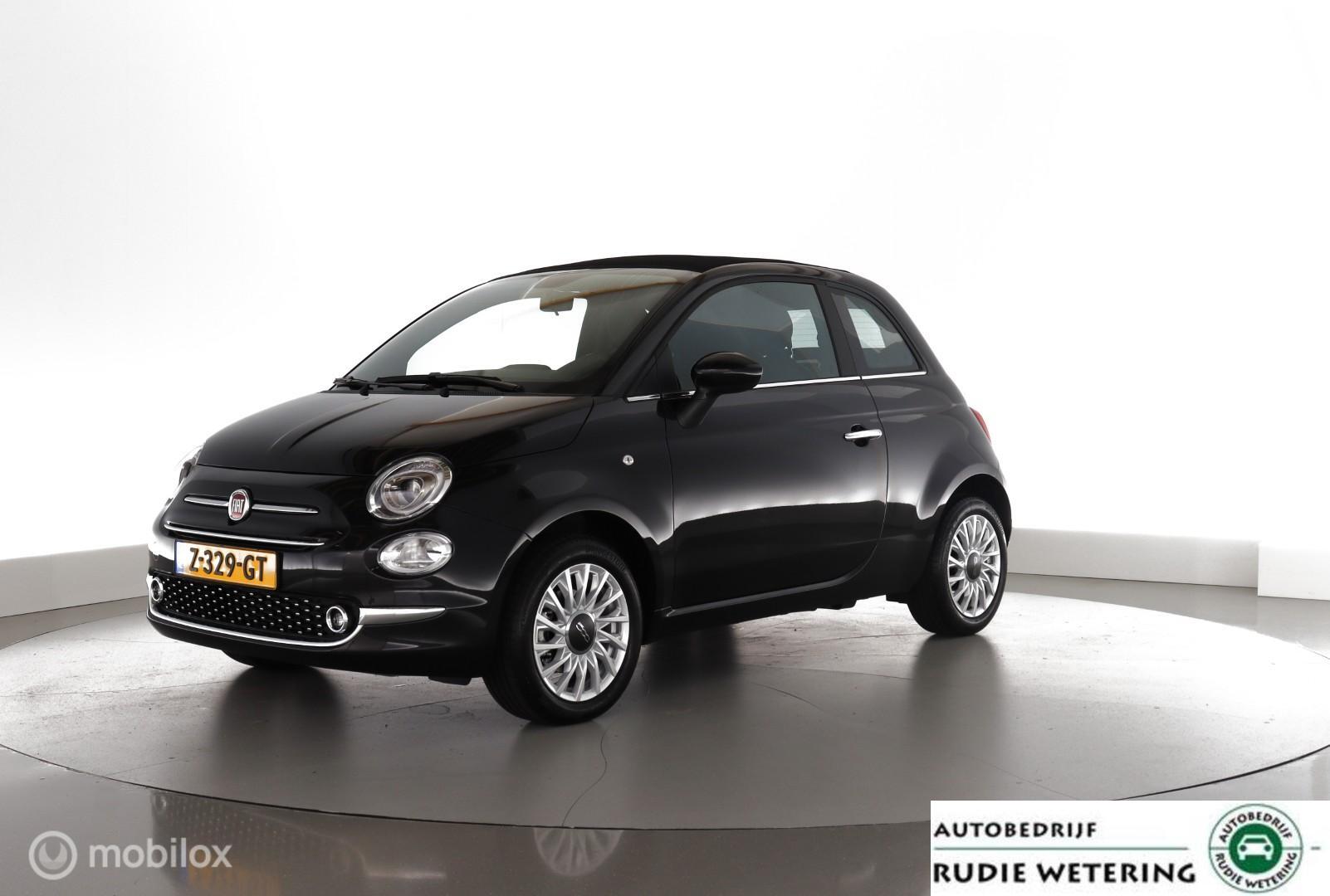 Fiat 500 C 1.0 Hybrid Dolcevita Finale airco|cruise|dab|applecarplay|lmv15 2024 - voorkant