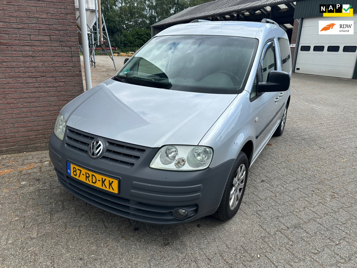 Volkswagen Caddy Life 1.6 Turijn Comfort 7p.|CLIMA|Versnellingsbak defect 2005 - voorkant