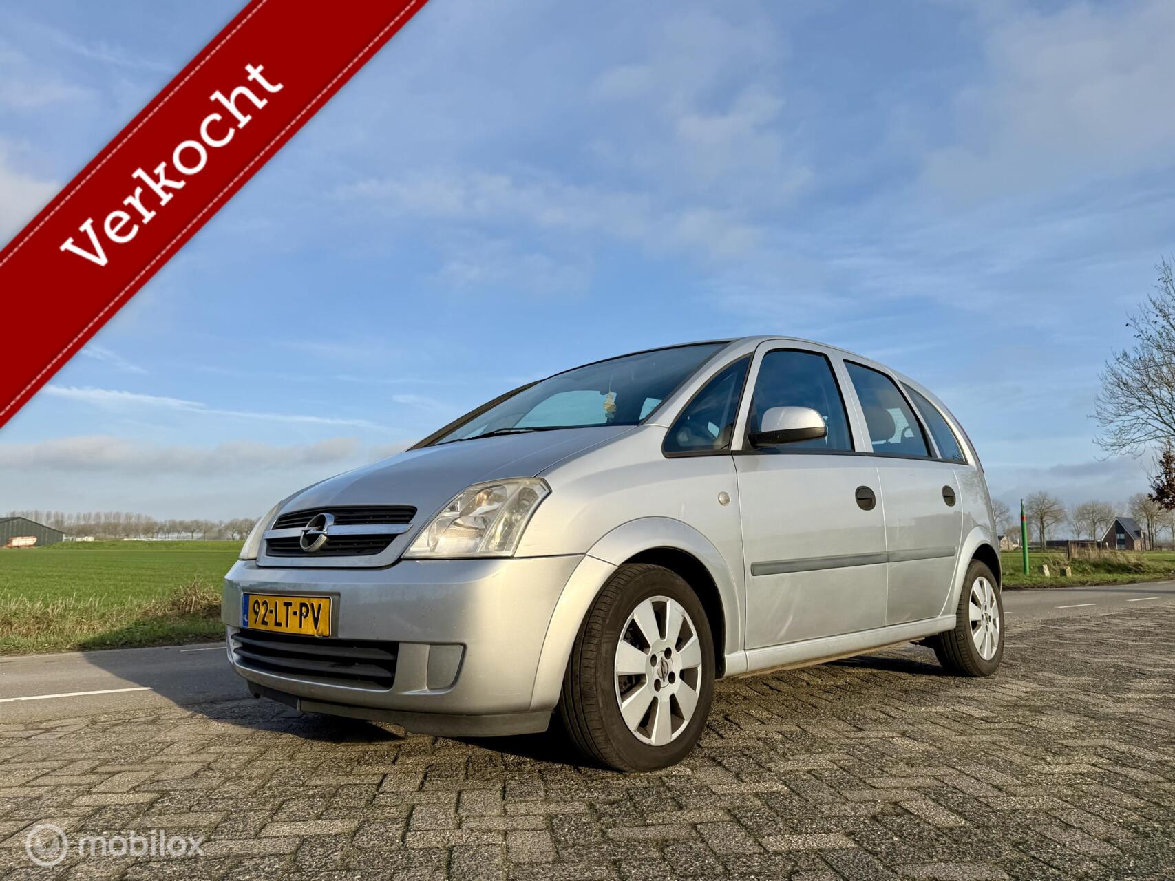 Opel Meriva-a 1.6 Enjoy, BJ 2003, Airco, APK Juni 2027 2003 - voorkant