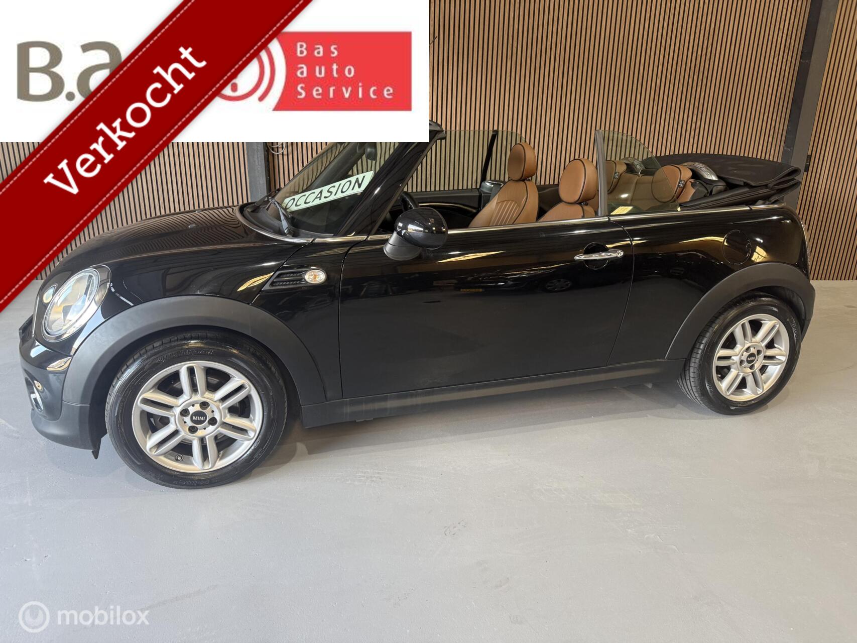 Mini Cooper Cabrio 1.6 Cooper Chili 2015 - voorkant