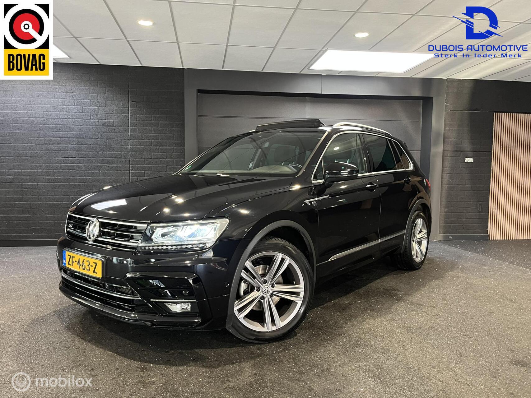 Volkswagen Tiguan 1.5 TSI R LINE|MASSAGE|PANO|TREKHAAK|NAP 2019 - voorkant