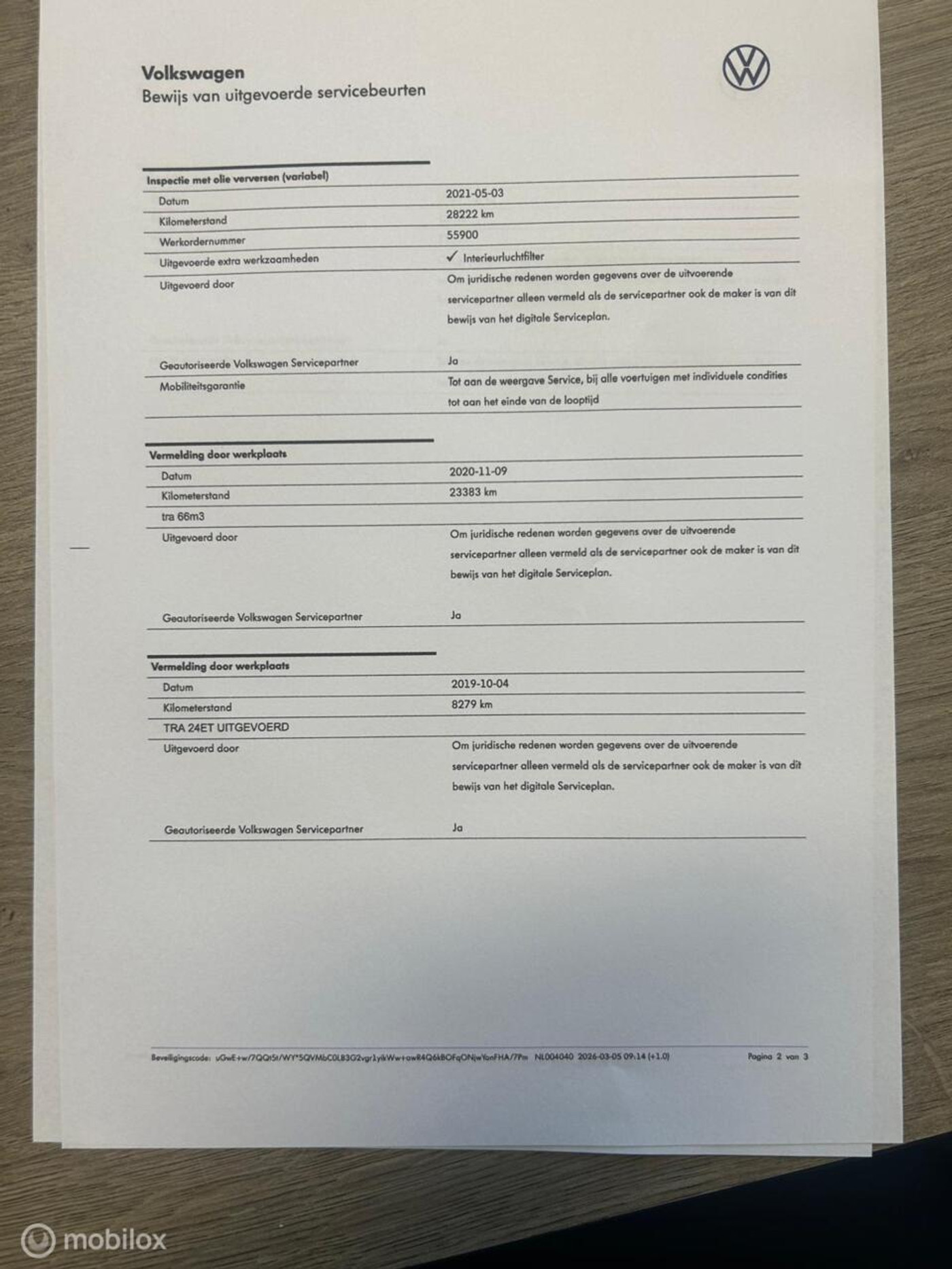 Foto van Volkswagen Tiguan