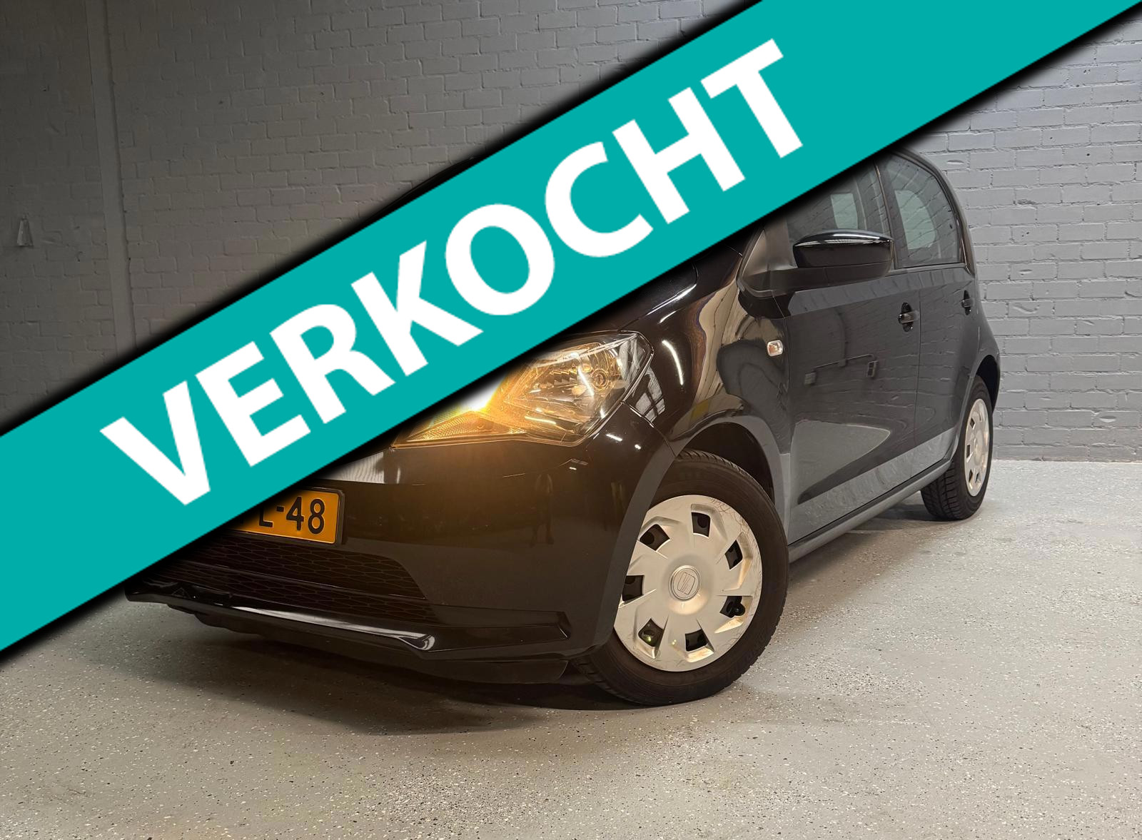 Seat Mii 1.0 Style Sport|AIRCO|NIEUW KOPPELING|5 DRS 2012 - voorkant