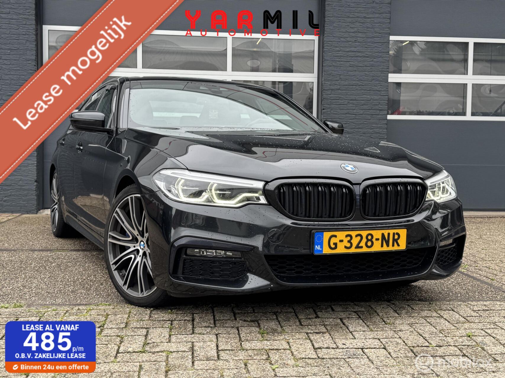 BMW 5-serie 530i High Executive NAP DEALER ONDERHOUDEN 2019 - voorkant