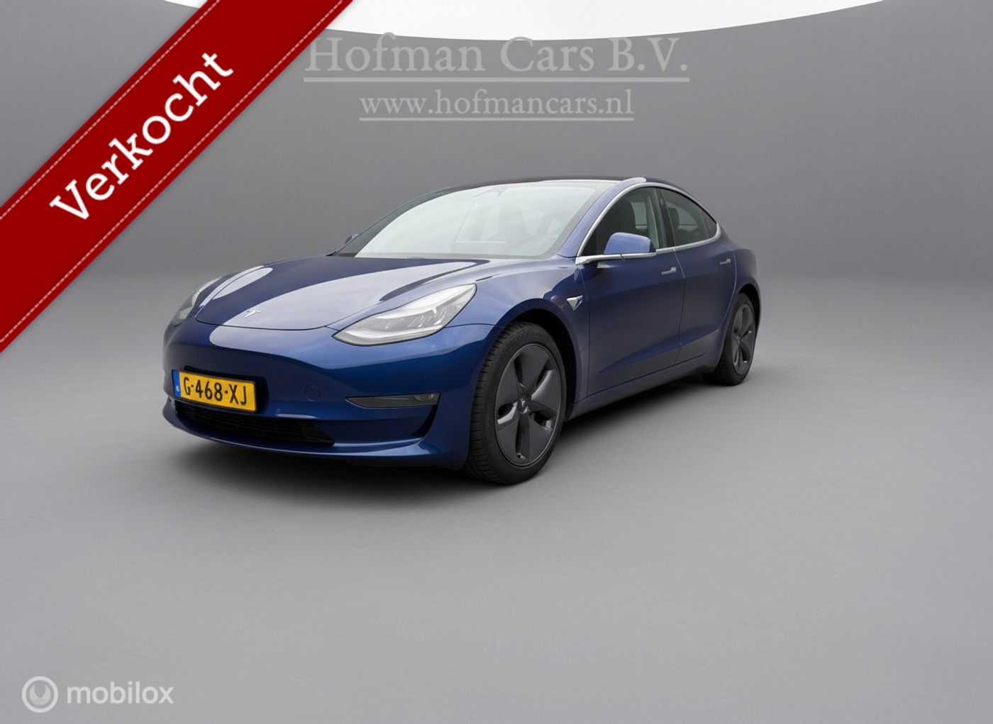 Tesla Model 3 Long Range AWD 75 kWh | Trekhaak | SOH 86% | MOBA-certificaat | APK 10/2027 | Basic autopilot 2019 - voorkant