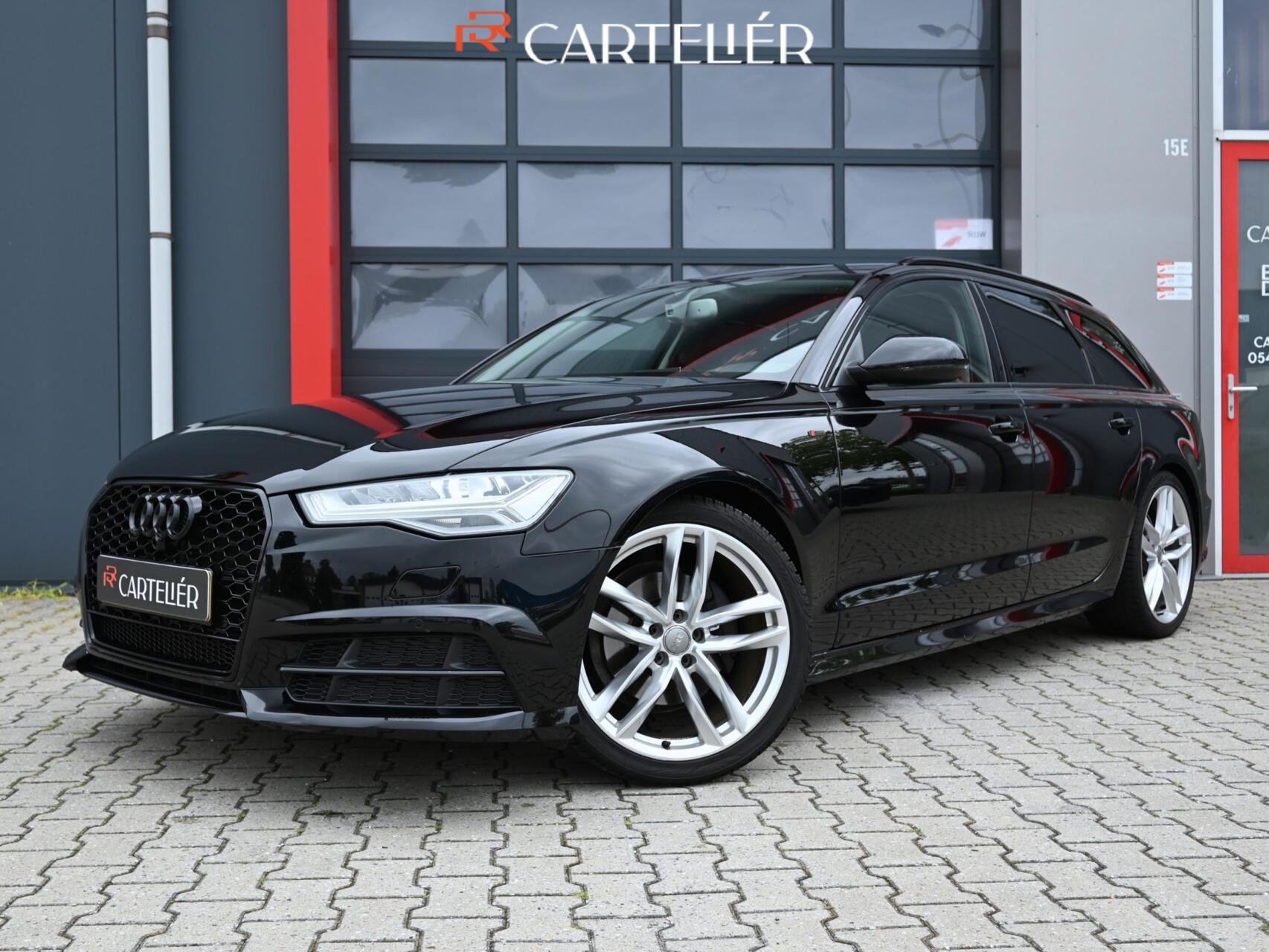 Audi A6 Avant 1.8 TFSI S-Line | Alcantara | Led | Cruise | Trekhaak | PDC | Navi | Stoelverwarming | Elektrische Achterklep | F1 Flippers 2016 - voorkant