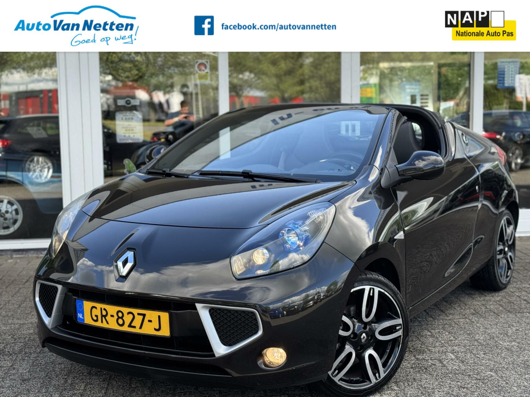 Renault Wind 1.2 TCE 100pk,Dynamique,Airco,Cruise,Lmv,Mistlampen, 2010 - voorkant