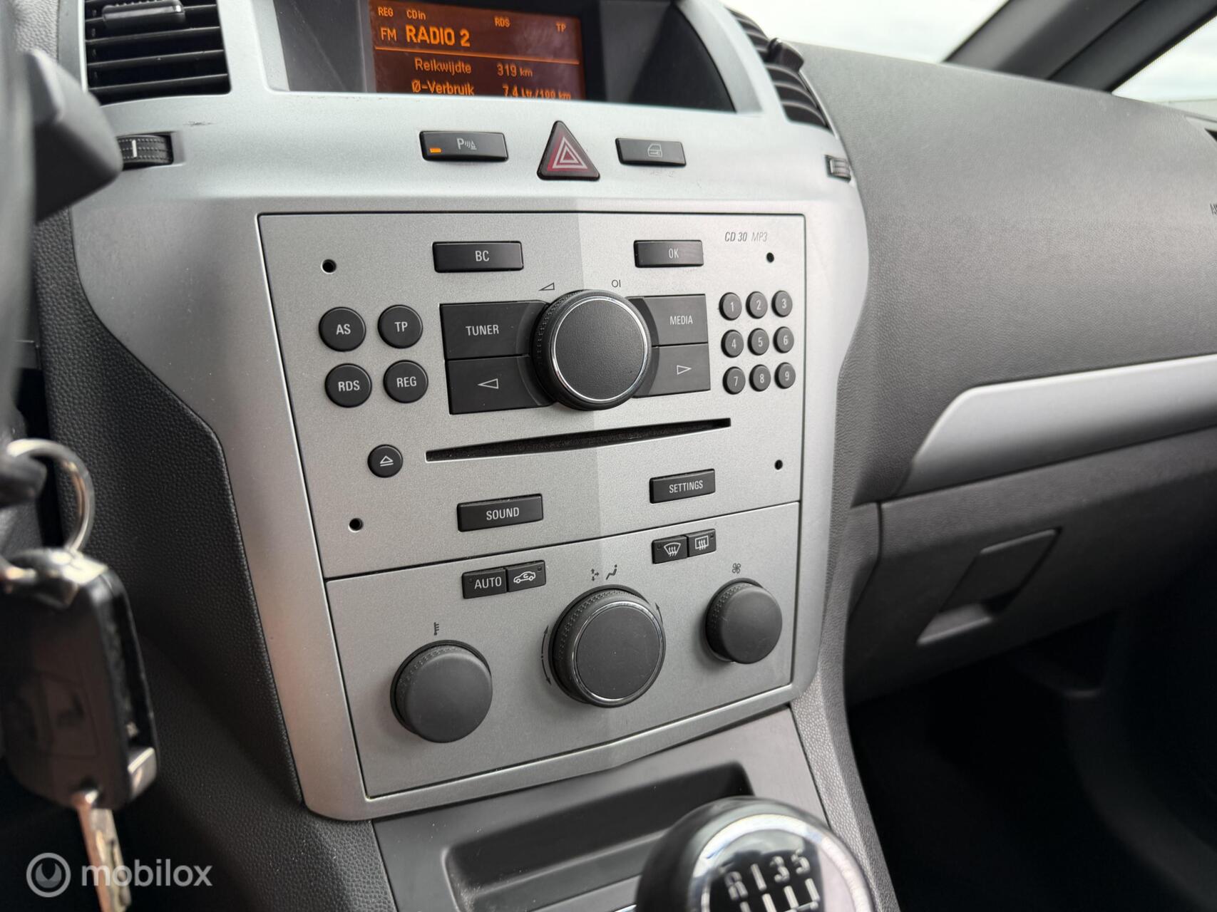Foto van Opel Zafira
