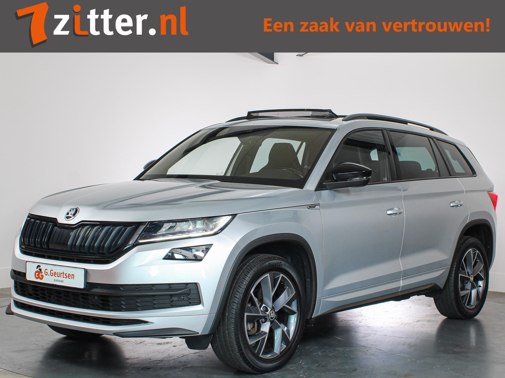 Skoda Kodiaq 1.5 TSI Sportline Business 7-Persoons 2020 - voorkant