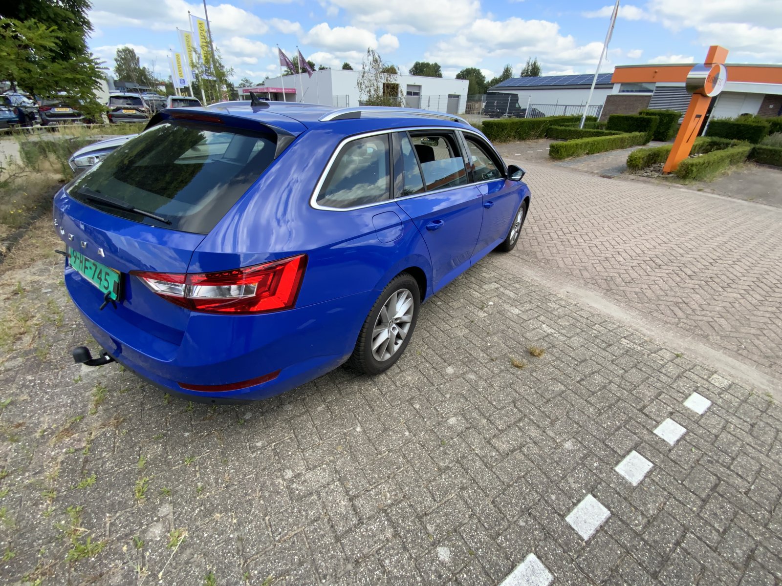 Inspectiefoto van Skoda Superb Combi