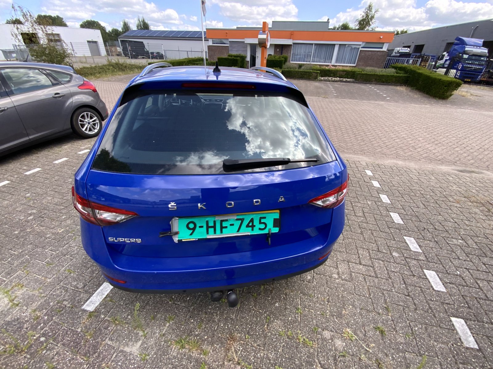 Inspectiefoto van Skoda Superb Combi