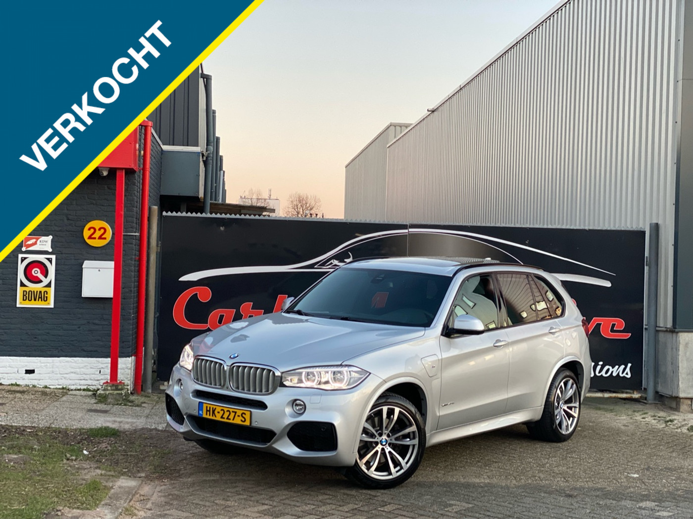 BMW X5 Xdrive40e xDrive40e M-SPORT! Pano/HeadUp/ACC/Softclose VOL! 2015 - voorkant