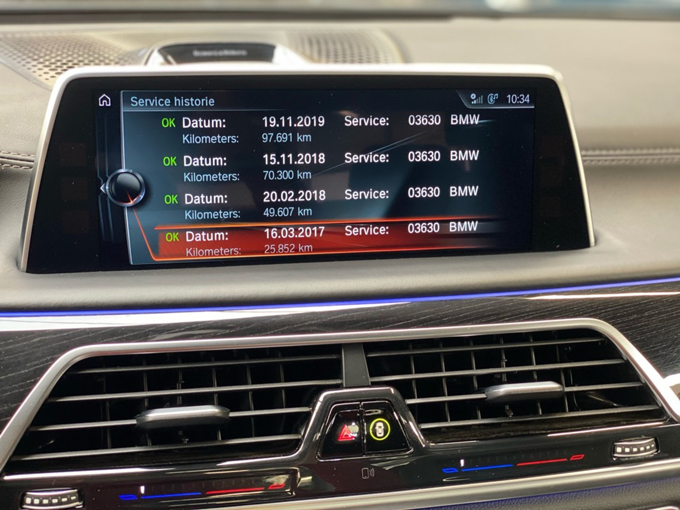 Foto van BMW 740li
