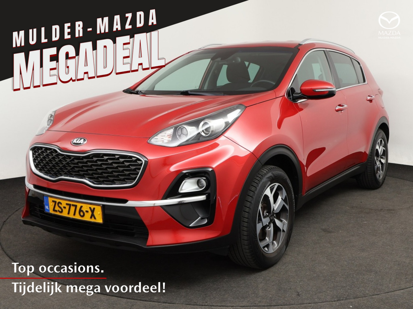 Kia Sportage 1.6 GDI DynamicLine | Trekhaak • Camera • Climate • CarPlay 2019 - voorkant