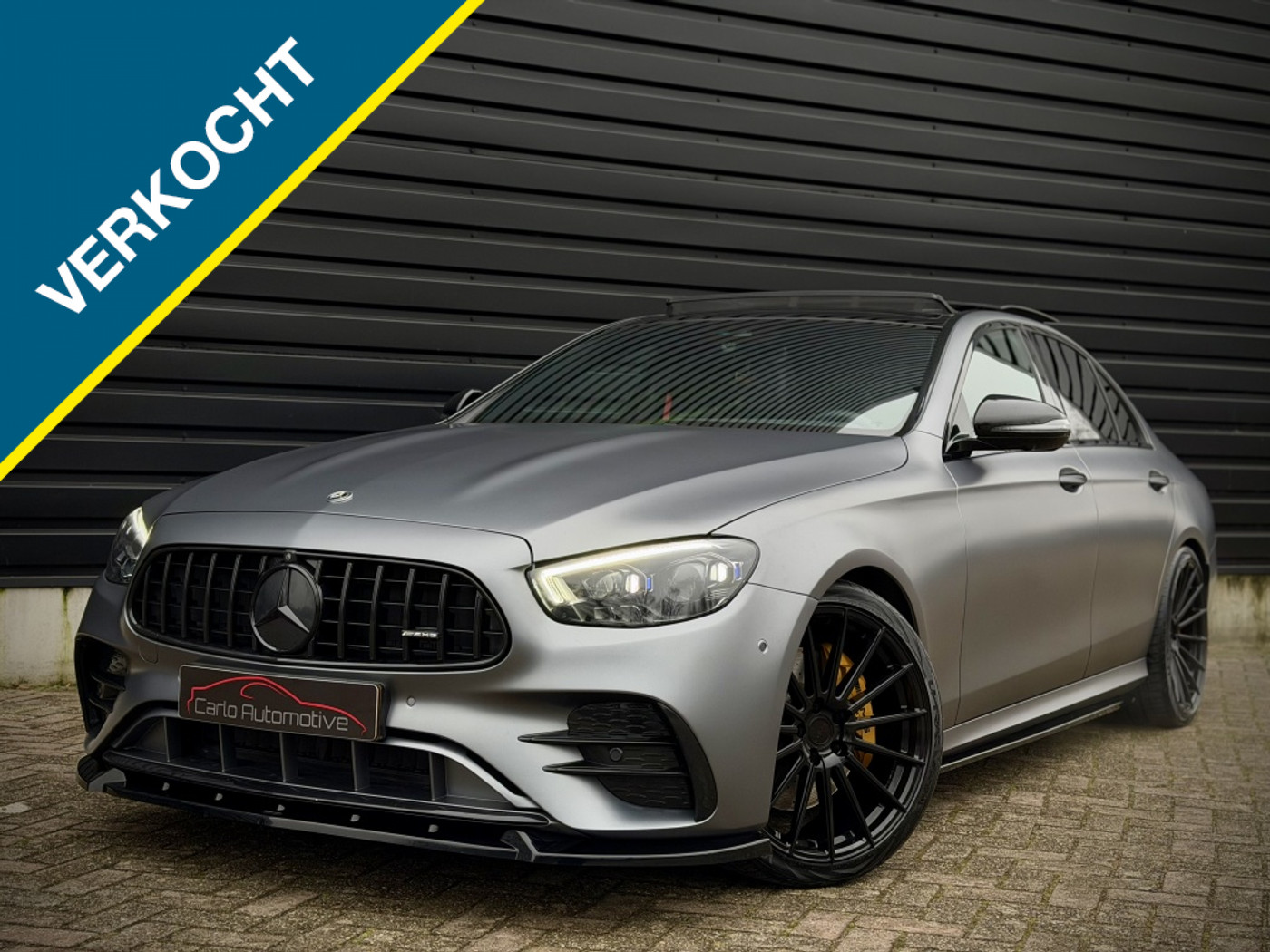 Mercedes-Benz E 300 E 300 e AMG E53 PANO|MEMORY|360|BURMES|BLINDSP MAGNO 2020 - voorkant