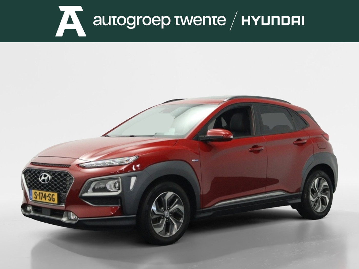 Hyundai Kona 1.6 GDI HEV Premium Sky | Schuifdak | Leder | Camera | Navigatie 2020 - voorkant