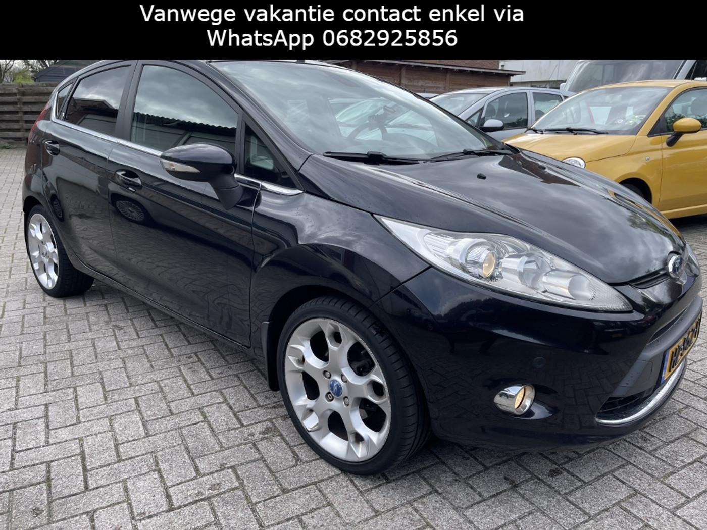 Ford Fiesta 1.6 Ghia Airco Navi 5 deurs APK: Nieuw bij aflevering 2009 - voorkant