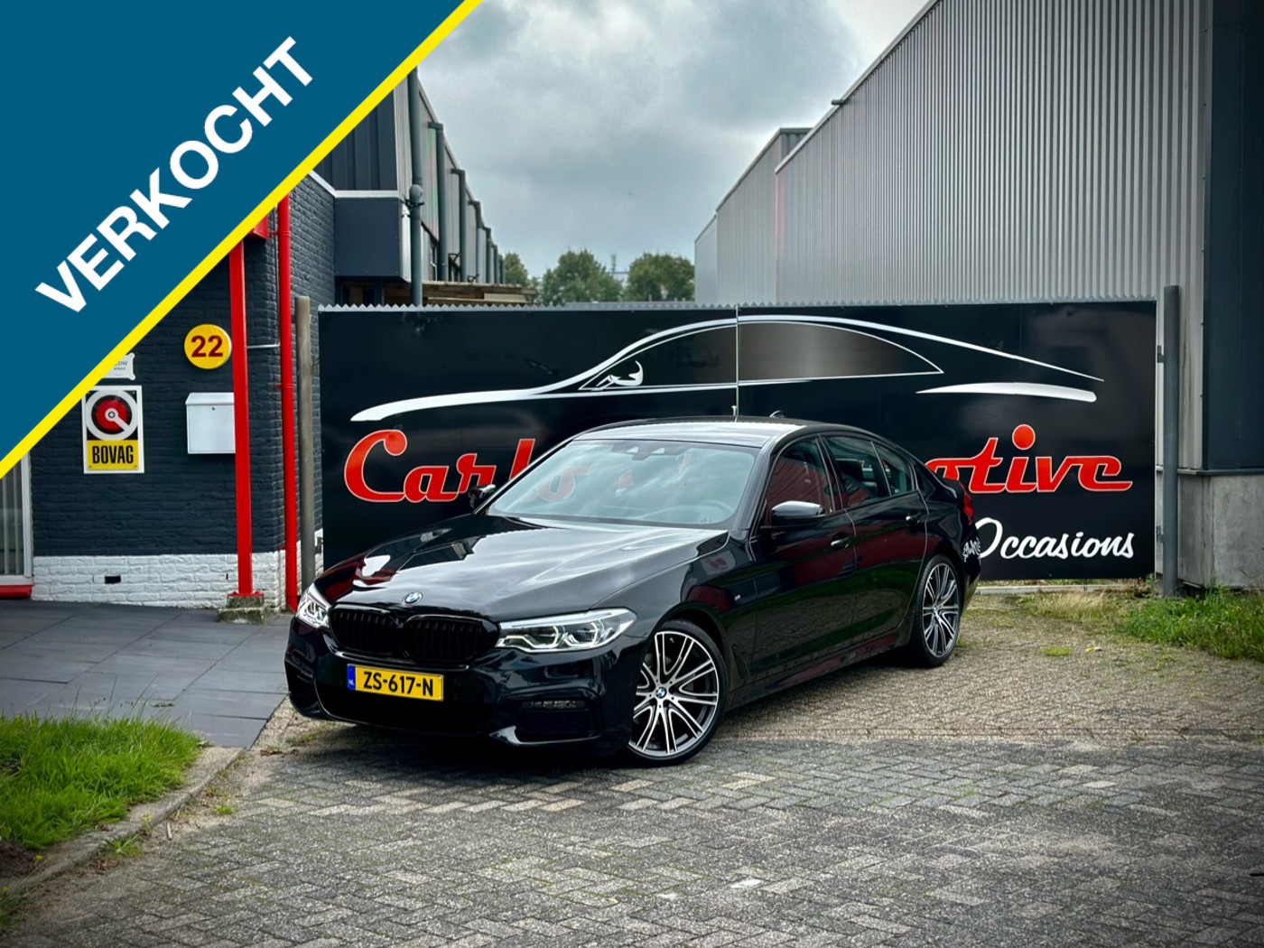 BMW 520i 520i M-SPORT COMFORTSTOEL|HEADUP|CAMERA *NAP* 2019 - voorkant