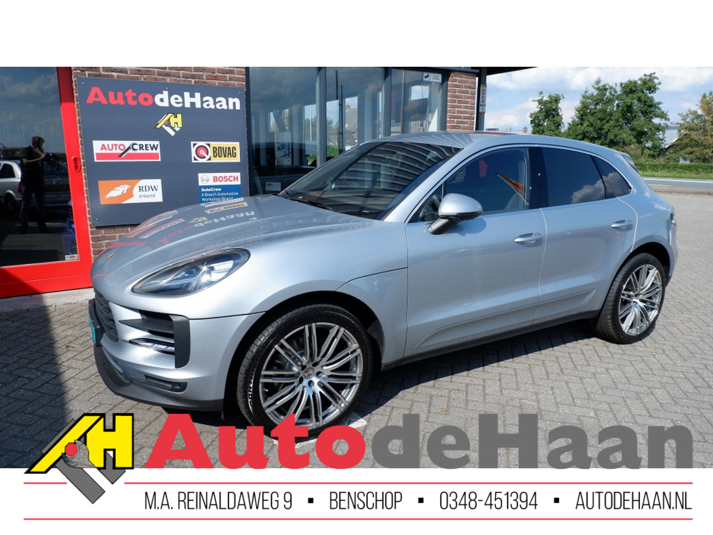 Porsche Macan 2.0 Leder/Led/Camera/Bose/Luchtvering/Standkachel 2019 - voorkant