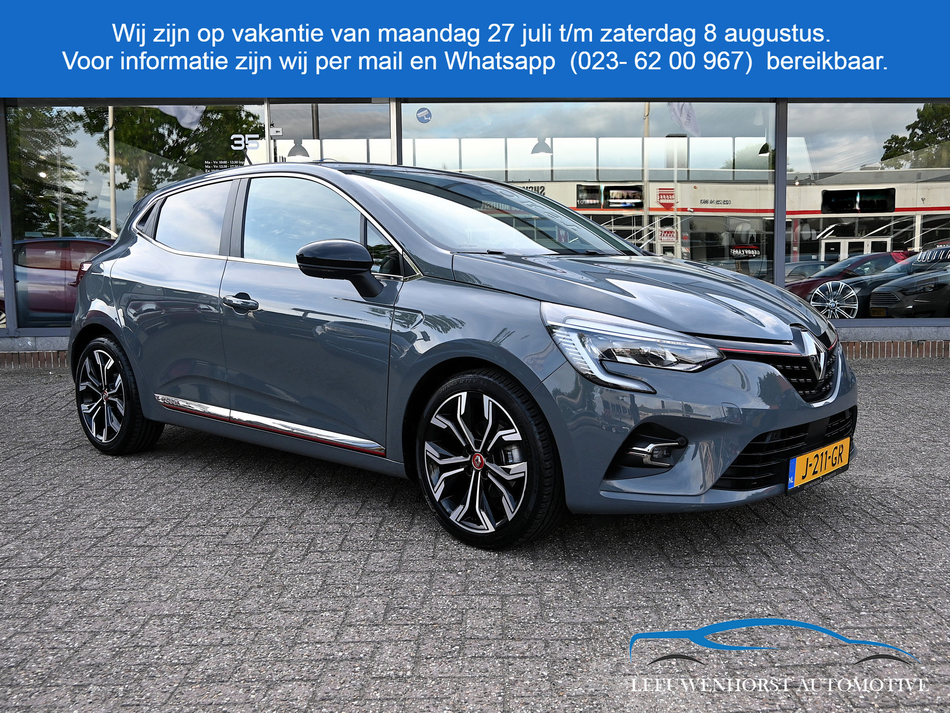 Renault Clio 1.0 TCe Bi-Fuel Intens, 2020 - voorkant
