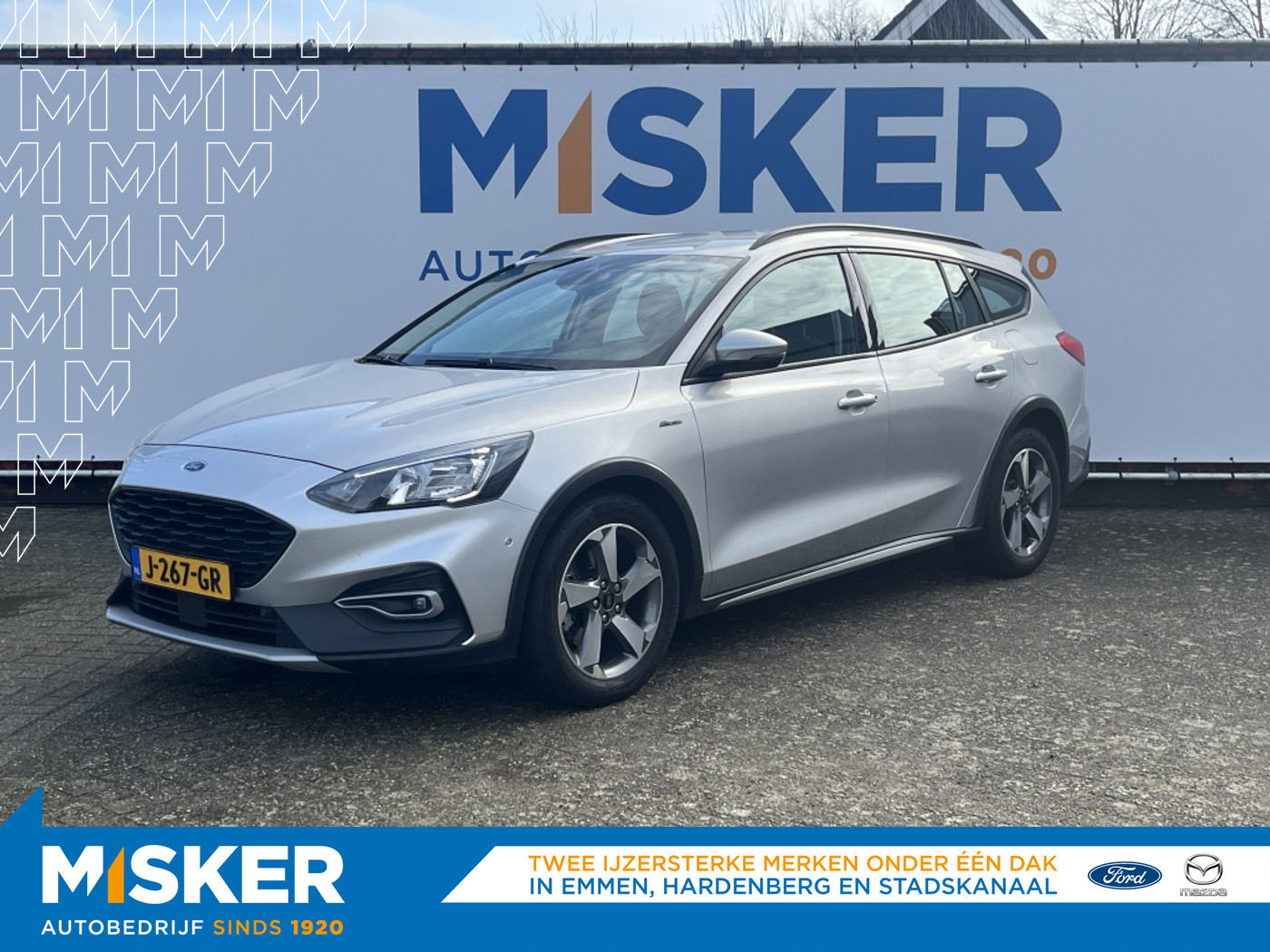 Ford Focus 1.0 EcoB. Active Bns COMFORT PACK! WINTERPACK! PARKINGPACK! 2020 - voorkant