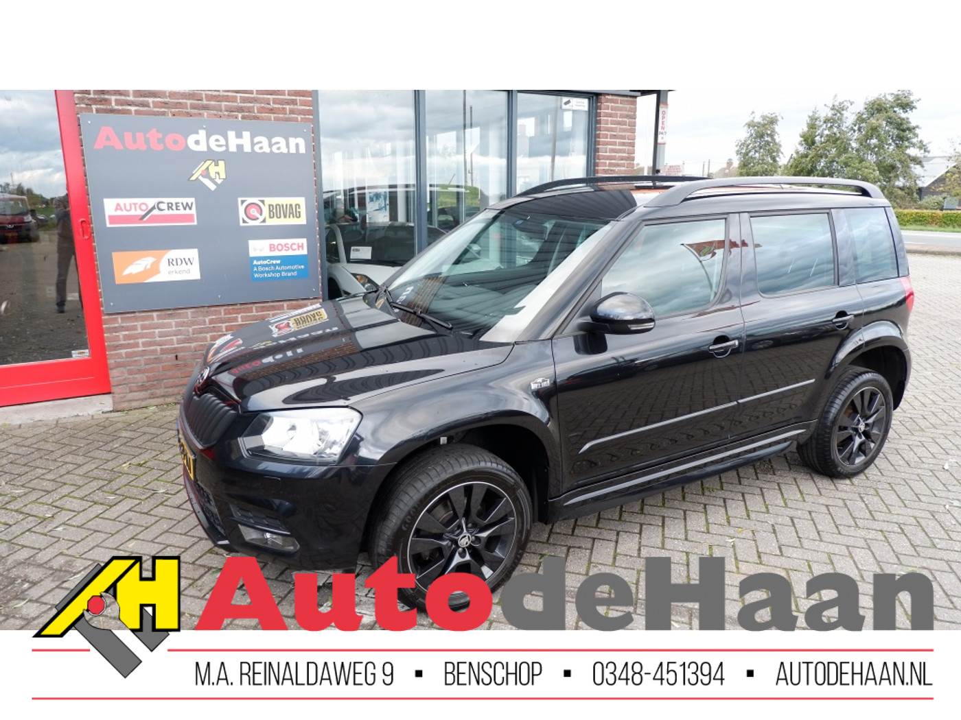 Skoda Yeti 1.4 TSI DSG MonteCarlo Navi/Xenon/Afn.Trekhaak/Clima/Soundsyst. 2015 - voorkant