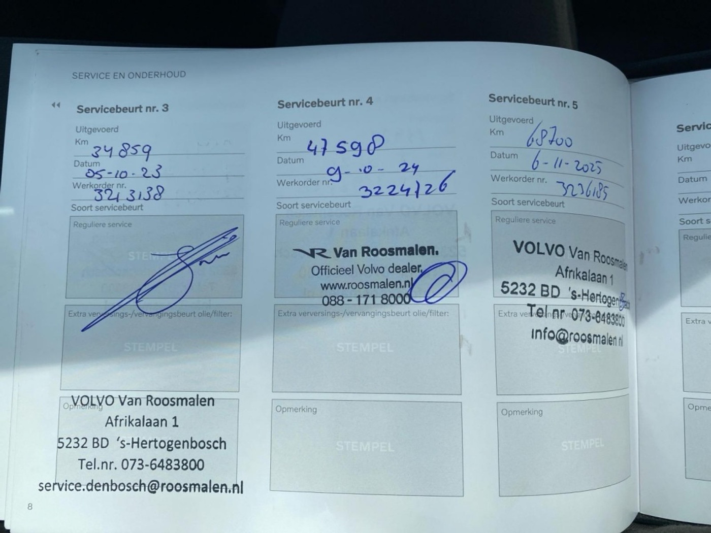 Foto van Volvo V60