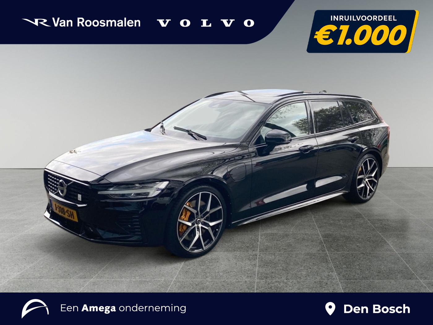 Volvo V60 2.0 T8 AWD Polestar Engineered | Pano | Leder | Rijklaar | 2020 - voorkant