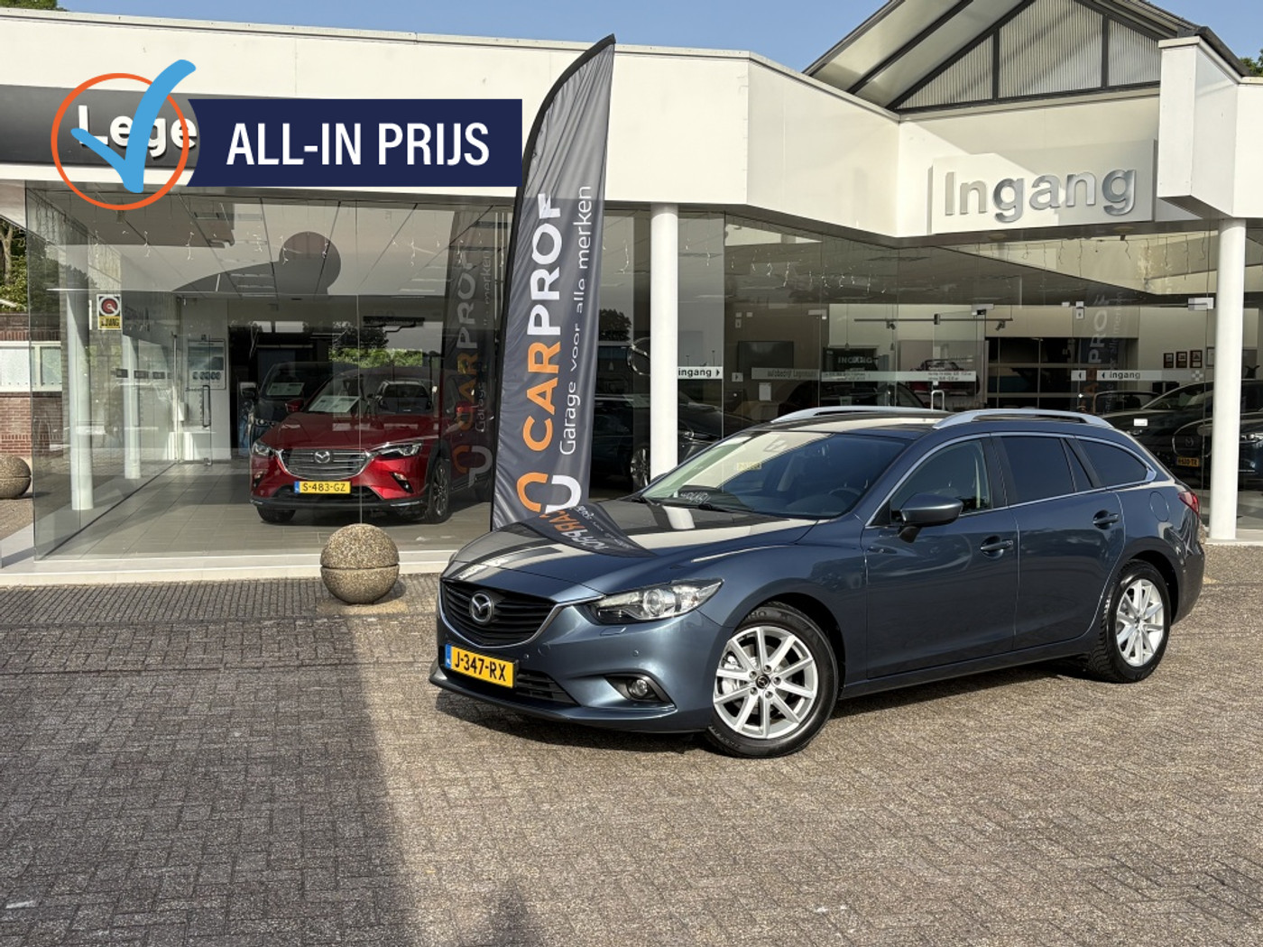 Mazda Mazda6 2.0 HP GT-M Trekhaak Leren bekleding 2013 - voorkant