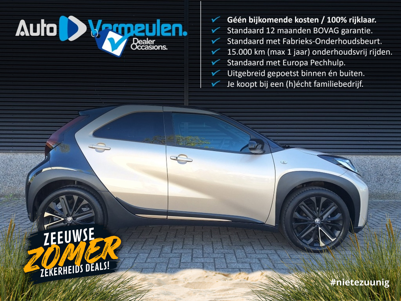 Toyota Aygo X 1.0 VVT-i S-CVT Premium 2024 - voorkant