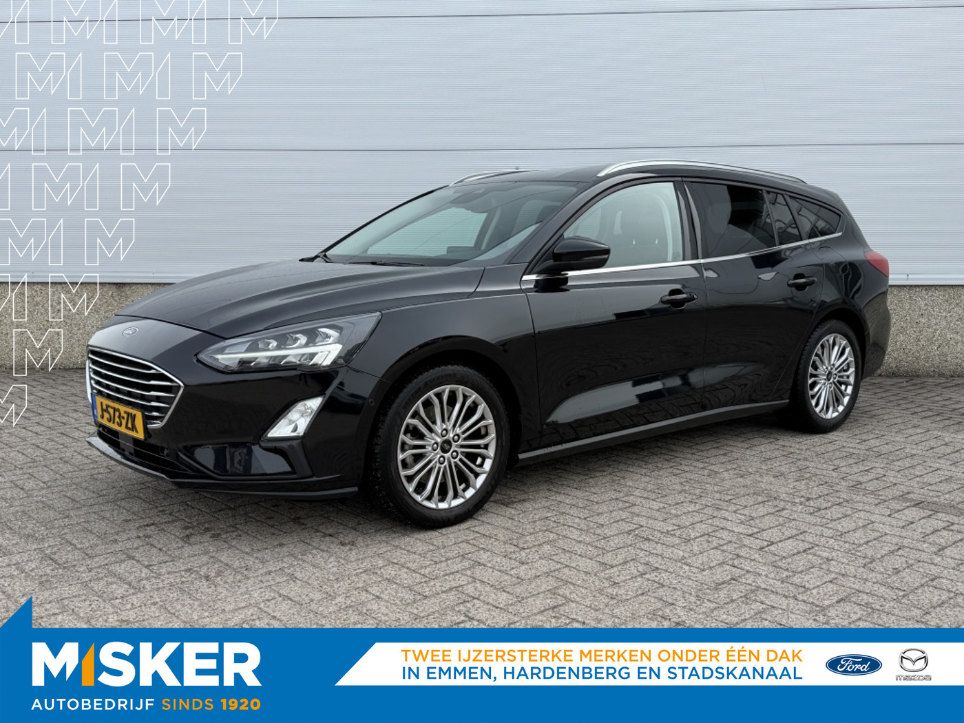 Ford Focus 1.0 EcoB. Tit. Bns, navi,cruise,climate 2020 - voorkant