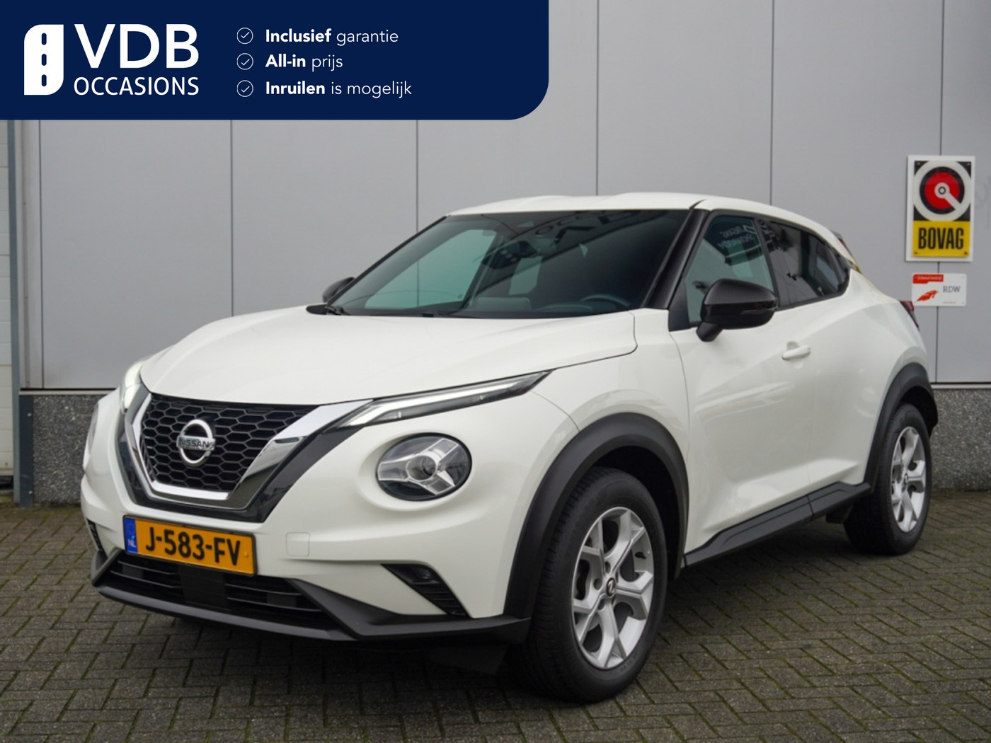 Nissan Nissan Juke 1.0 DIG-T N-Connecta CarPlay | Camera | Clima | Keyless | Led | 2020 - voorkant