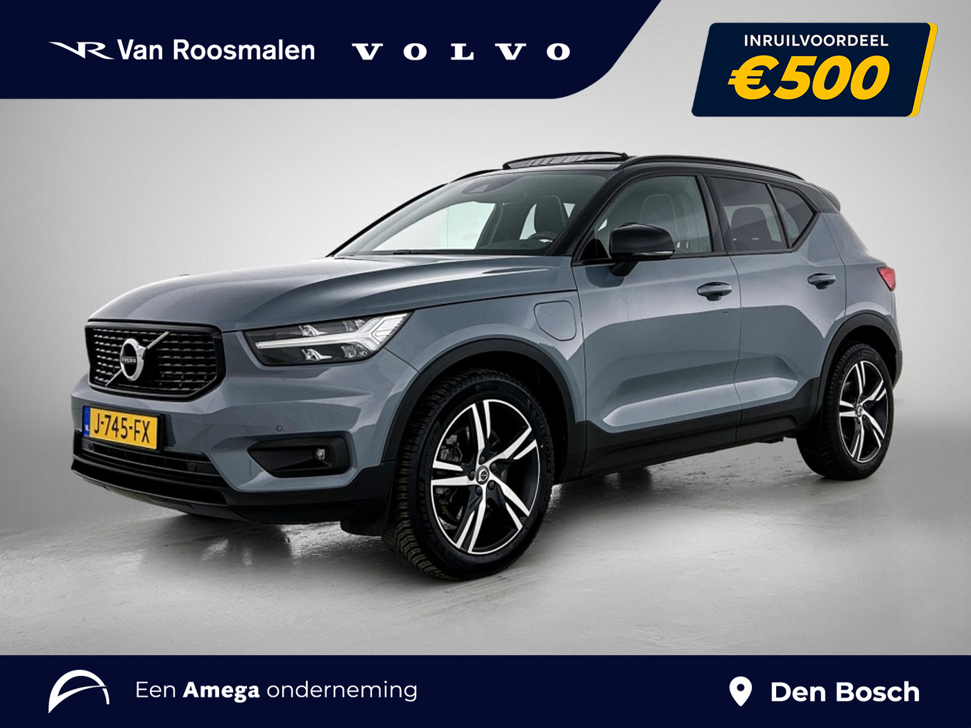 Volvo XC40 1.5 T5 Recharge R-Design | Parnorama dak | Rijklaar | 2020 - voorkant