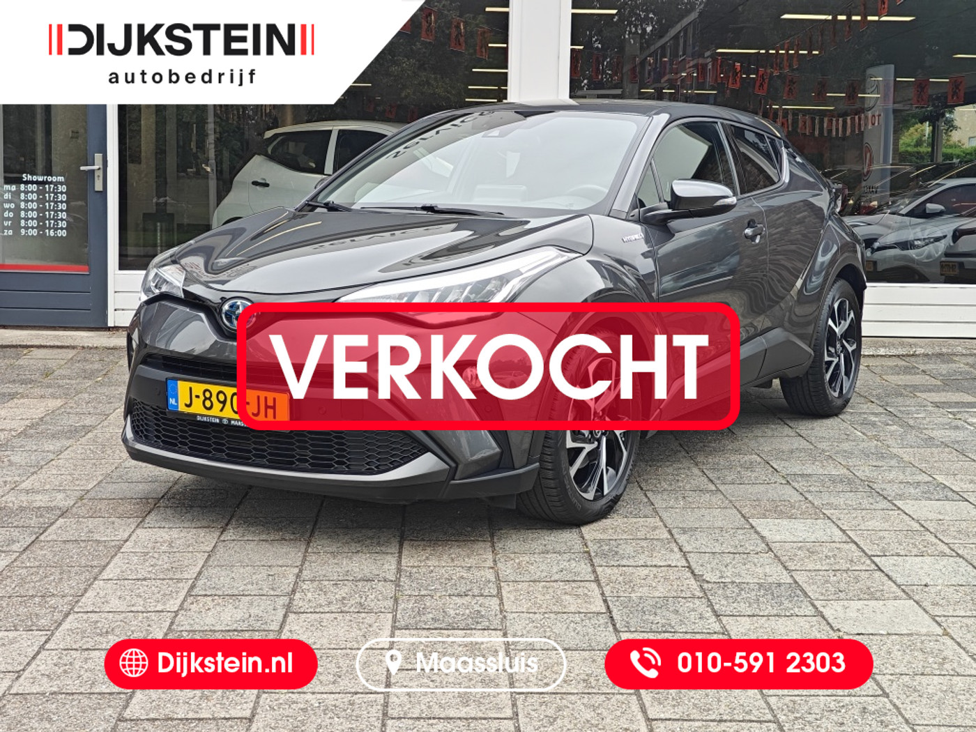 Toyota Toyota C-hr 1.8 Hybrid Dynamic 2020 - voorkant