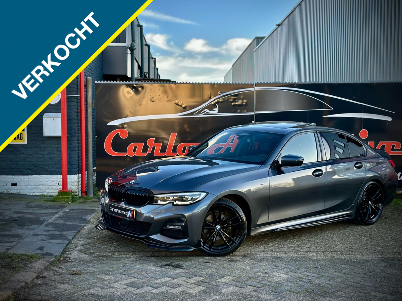 BMW 320i 320i M-PERFORMANCE DAK|HEADUP|360|HK|ACC VOL! 2020 - voorkant