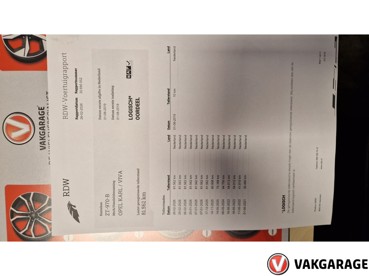 Foto van Opel Karl
