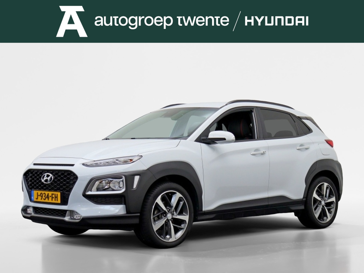 Hyundai Kona 1.0T Fashion | 18" | Stoelverwarming | Navi | Camera | Trekhaak 2018 - voorkant