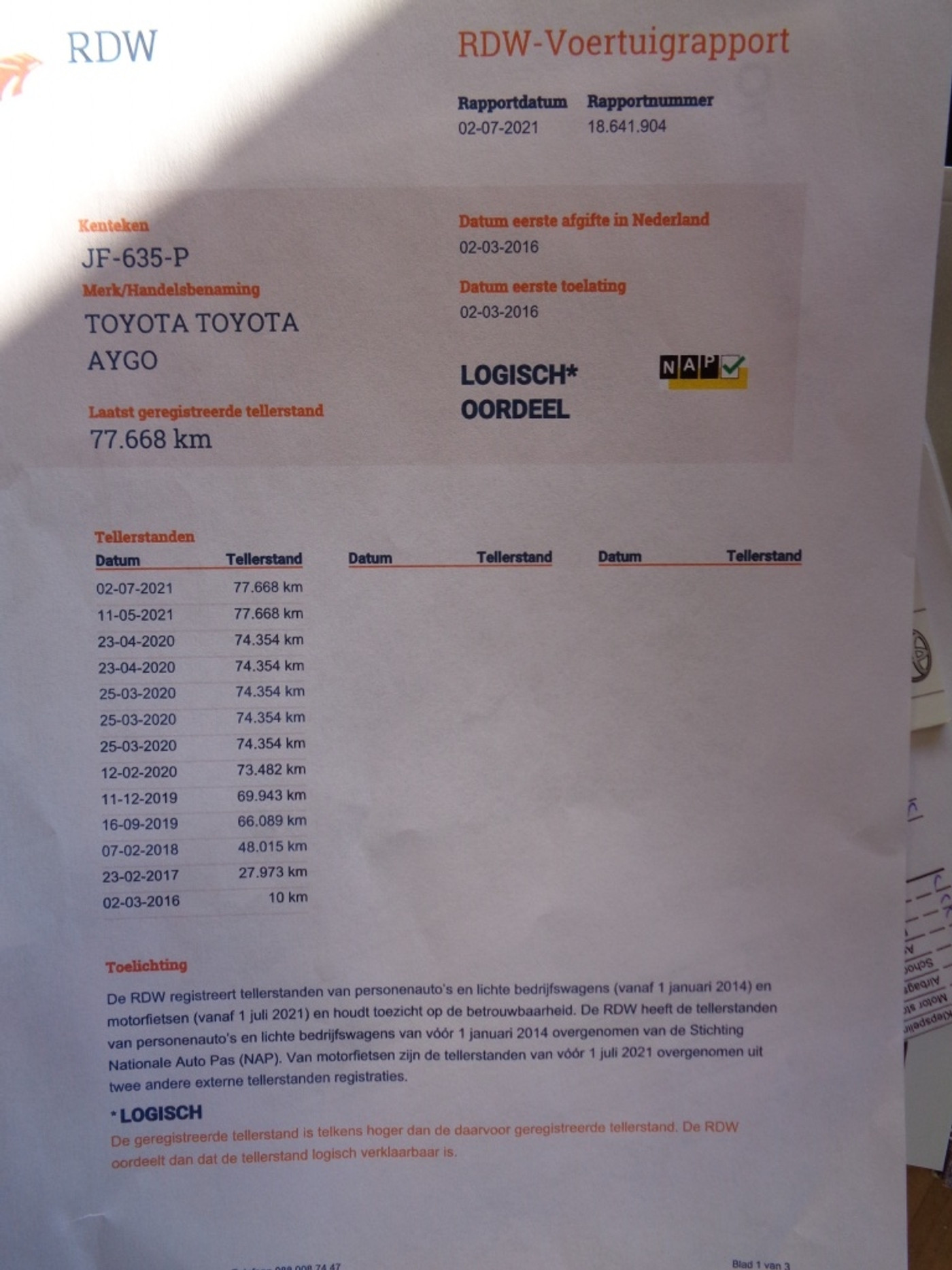 Foto van Toyota Toyota Aygo