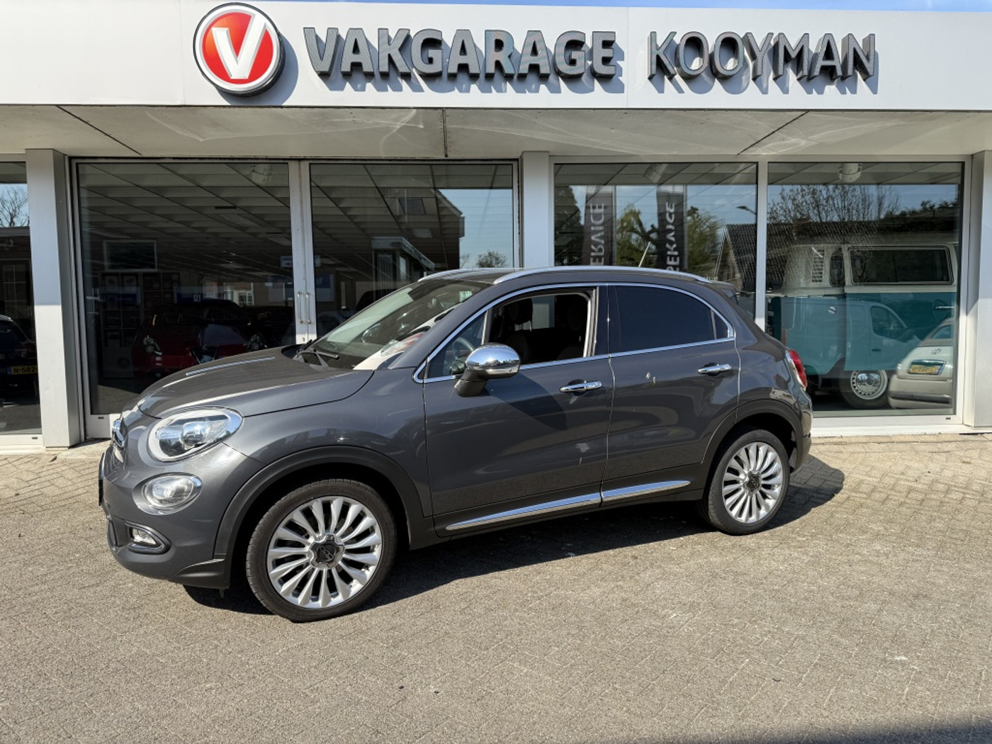 Fiat Fiat 500x | Automaat | Trekhaak | Navigatie | leer | 2016 - voorkant
