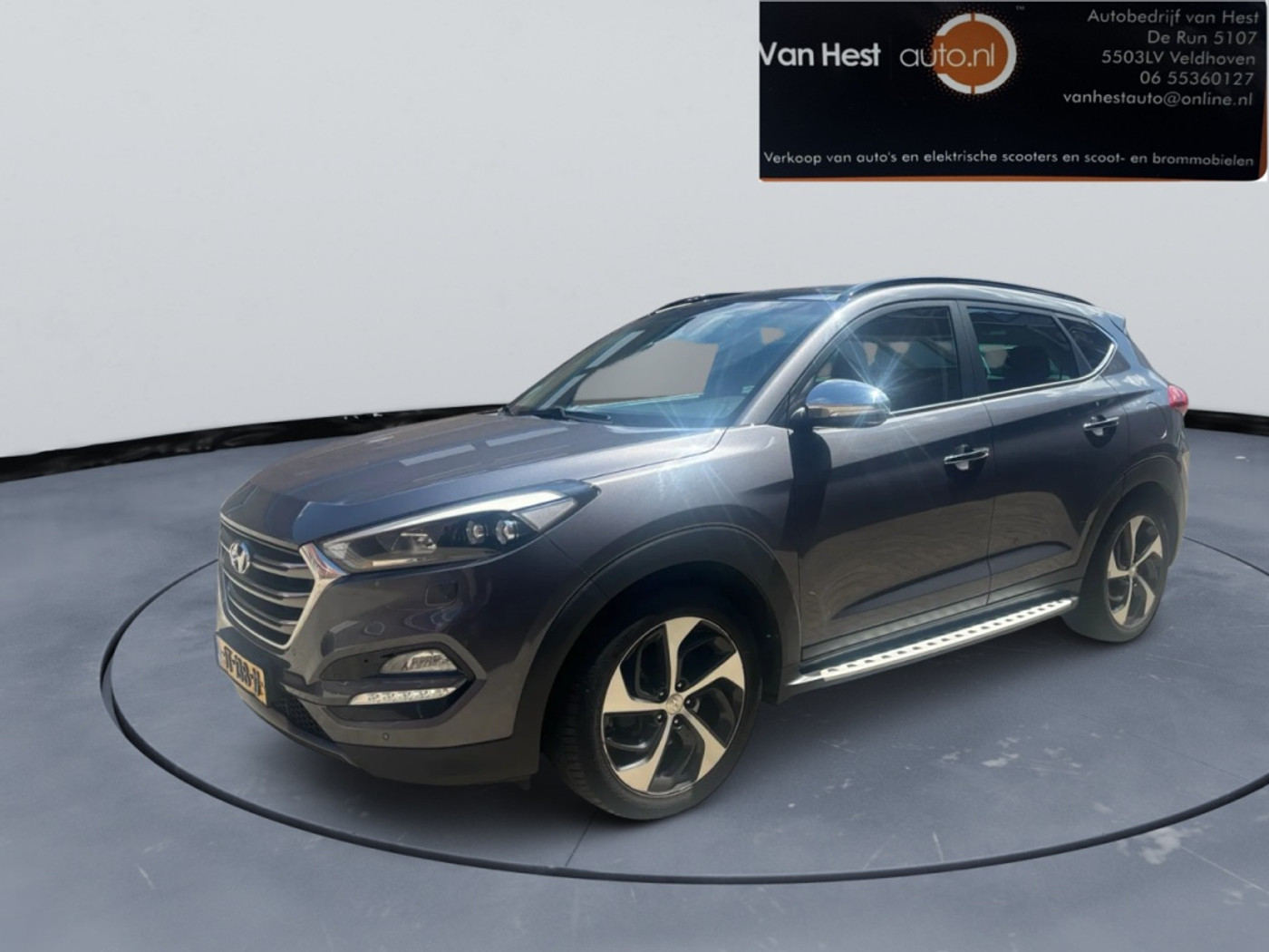 Hyundai Tucson 1.6 T-GDi Premium 179 PK | 3 MND GAR | PANO |  SCHUIFDAK | TREKH 2016 - voorkant