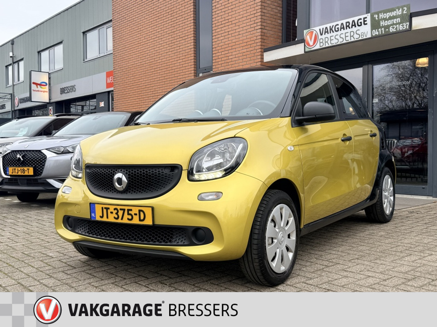 Smart Forfour 1.0 Pure 2016 - voorkant