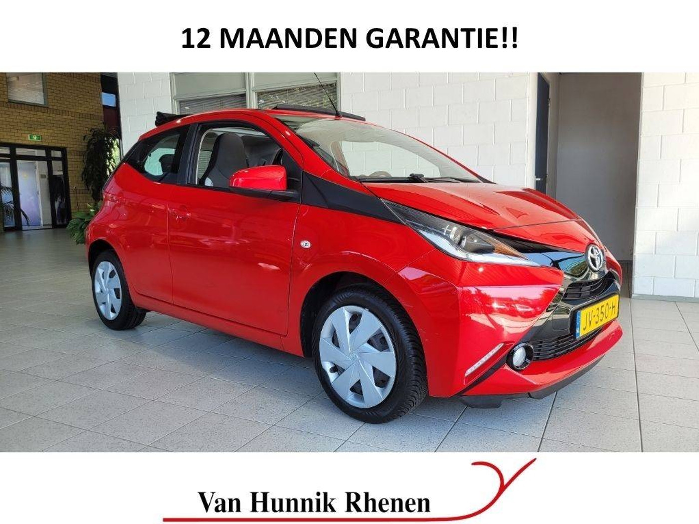 Toyota Toyota Aygo 1.0 VVT-i x-wave | Cabrio | Airco | Begrenzer | Bluetooth | Came 2016 - voorkant